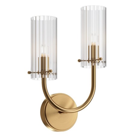 Bra Maytoni Mod223WL-02BS1, 2XG9, 40W, 12x25x38 cm, brass color-18