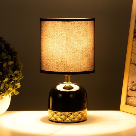 HELP LAM "Iolanda" 1x40W E14 black 13x13x25cm-1