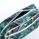 Lightning cosmetic bag, green color