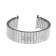 18 mm watch strap, metal, silver, 20 cm
