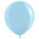 Latex ball 18 ", blue, pastel, set 25 pcs.