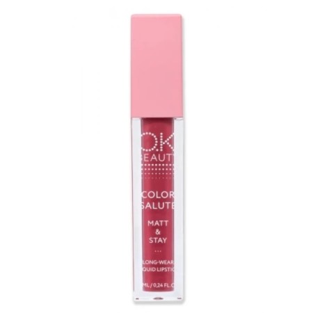 Matte stable liquid lipstick shade Fever, soft fuchsia, 7 ml