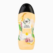Hair shampoo, nutrition and strengthening, with garlic extract, 400 ml