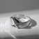 Ring "Trend" buckle, color silver, dimensionless (from 16 size)