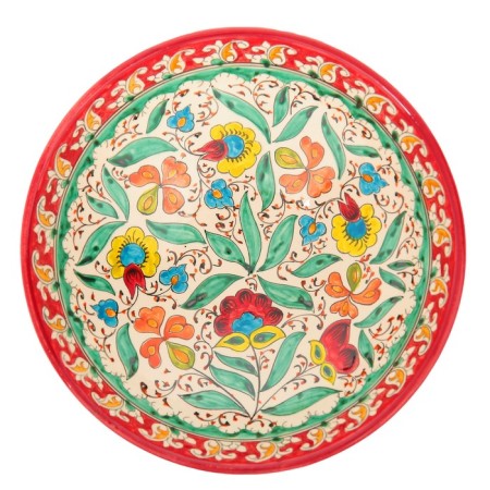 Suditsa Rishtan ceramics "Turkish pattern", 25 cm, mix-1