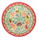 Suditsa Rishtan ceramics "Turkish pattern", 25 cm, mix