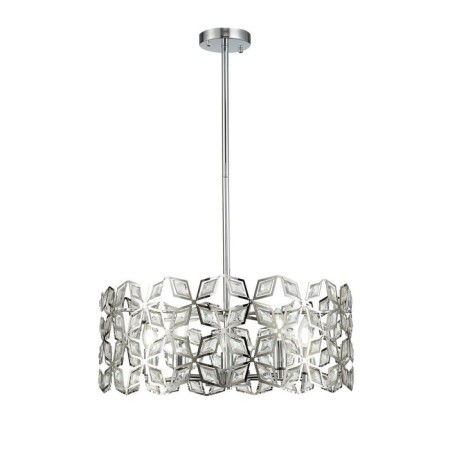 Suspension lamp ST LUCE. SL1104.103.05. CASTO. 5x60 watts, E14, 58x58x23 cm, chromium color