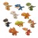 Game set "Dino tootics", 1 figure, color mix