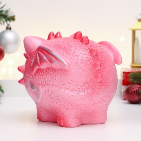 Pigger "Pig Dragon" Pink Pearl, 15 cm-2