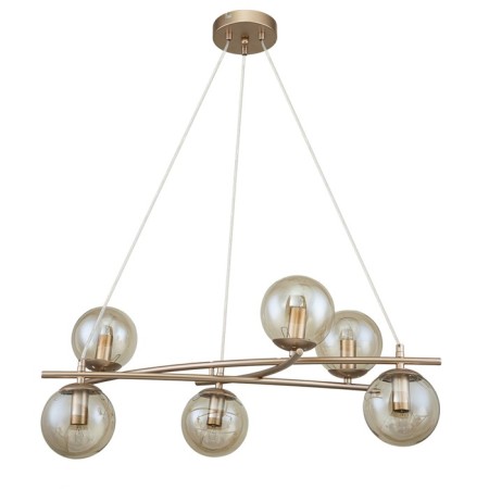 Suspended lamp 6x40W E14, size 68x37x98 cm-1