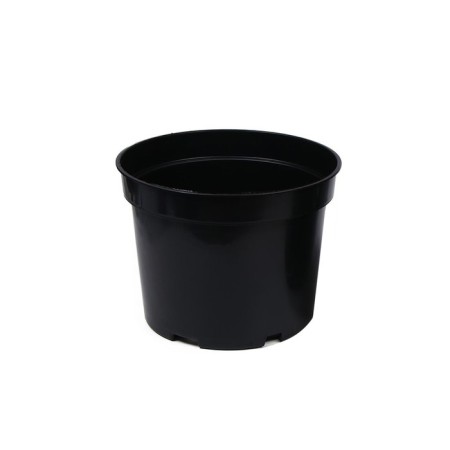 Pot for seedlings, 10 l, d = 29 cm, h = 22.5 cm, black, Greengo-4