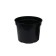 Pot for seedlings, 10 l, d = 29 cm, h = 22.5 cm, black, Greengo