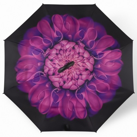 Umbrella - on the contrary, "flowers", mechanical, 8 spokes, r = 53 cm, color mix-9
