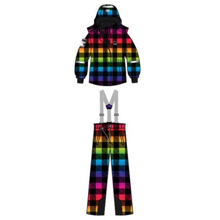 Winter set for the girl PlayTode: jacket and trousers, height 128 cm-9