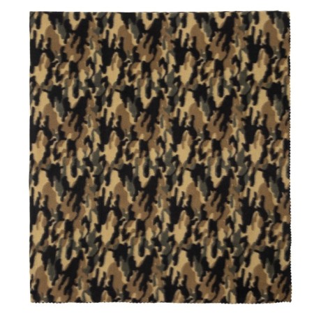 Plaid "Ethel" green camouflage 130x150 cm, 100% p/e, fleece 160 g/m2-1
