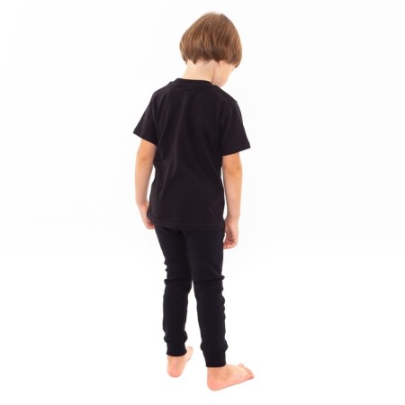 Thermal underwear for a boy (pants), black color, height 104 cm-3