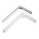Bracket, 237x143x35 mm, white