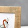 Photo frame plastic 15x20 cm "Sandless threads" gold 24x19 cm