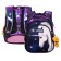 School backpack, 37 x 30 x 16 cm, ergonomic back, Skyname R2, + keychain bear, purple R2-199