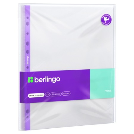 A4 30MKM Berlingo "Mirror" vertical, glossy, 100pcs