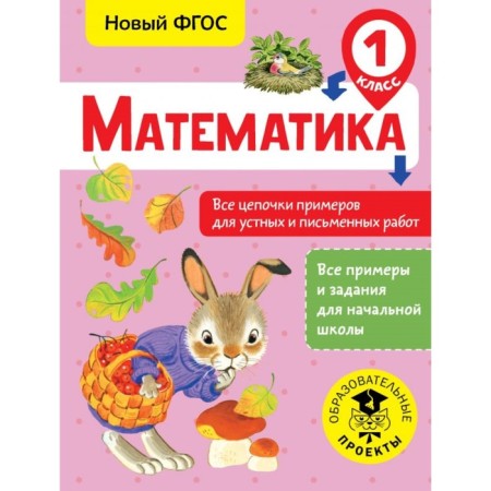 Mathematics. All chains of examples for oral and written work. 1 class. Kulakov A.A.