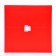 Packet for cake, 40 x 40 x 40cm, red, 1 pcs