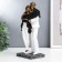 Polystone souvenir "in love with white clothes, covered with a scarf" 25.5x9x11.5 cm