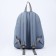 School textile school with a colored pocket, 30x39x12 cm, gray/pink color