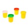 Set for playing with plasticine "Merry Airpower", 4 jars with plasticine, mix