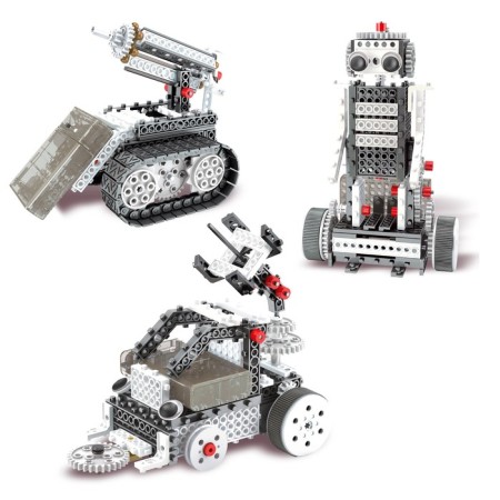 Radio-controlled designer "Robot reconnaissance", 4 in 1, 254 details-5