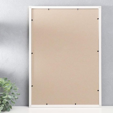 Photo frame plastic 35x50 cm, beige (plastic screen)-2