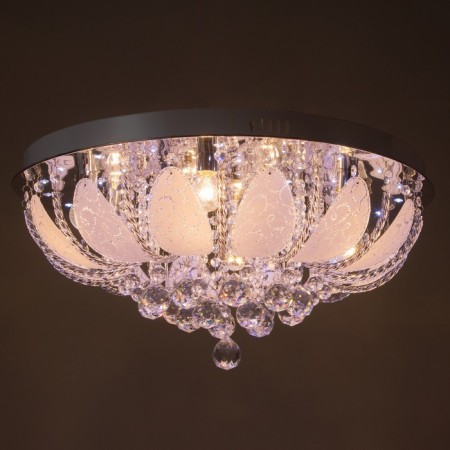 Chandelier 55725/600 CR chrome 8x40W E14 LED PDU 60x60x27cm-8