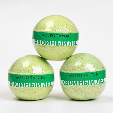 Bombs "coniferous forest" set of 3 pcs 110 g