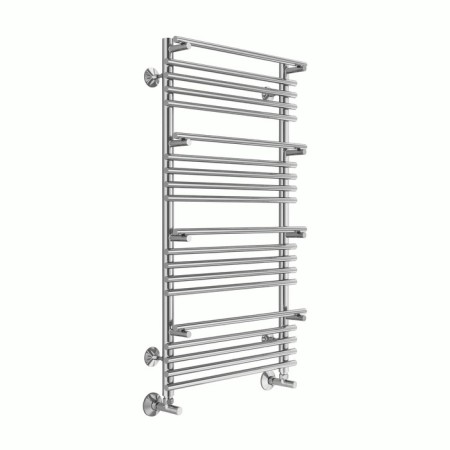Water towel Terminus "Vent" luxury P20, 500x800 mm, lower connection, chrome-1