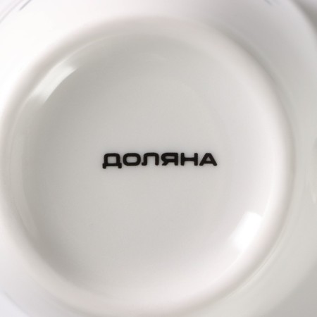 Porcelain share mug "White Cat", 350 ml, white color-4
