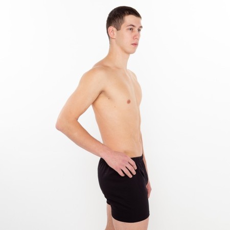 Men's panties-boxes, black color, size 48-1