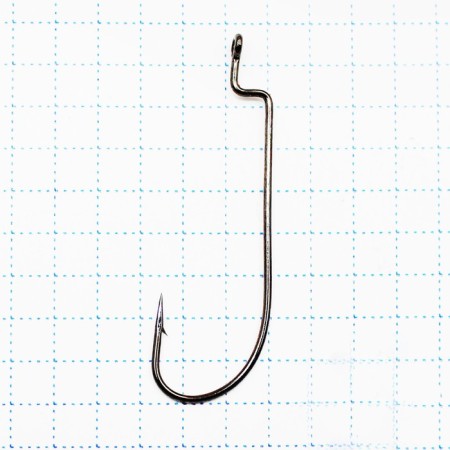 The hook KOI O’Haughnessy Worm, size 10 Int, BN color, offset 10 pcs.
