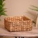 Wicker basket 25x25x12 cm