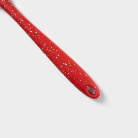 Spoon Garnish shares "grenade", silicone, 28.5 × 5.5 cm, red color-4