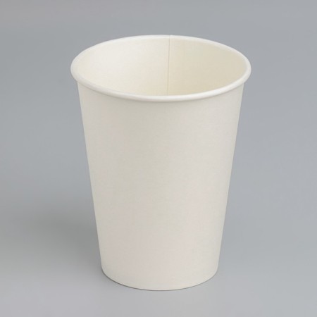 Paper glass "White" 350 ml, diameter 90 mm