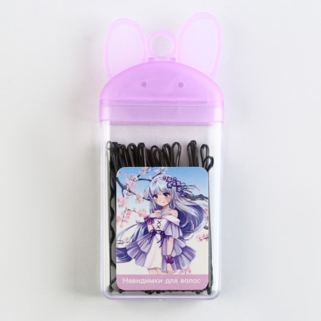 Invisibility for hair "most stylish" 20 pcs., Invisible length 5 cm-1