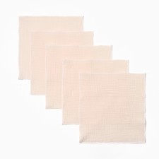 A set of crumbs of crumbs i Ice-Cream 20*20 cm-5 pcs, muslin, 100 % cotton