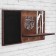 The keywood is wall -mounted with the Happiness shelf.