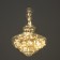 Bayerlux Lamp "Wilhelm" LED 15W 4000K Transparent 30x30x45-145cm