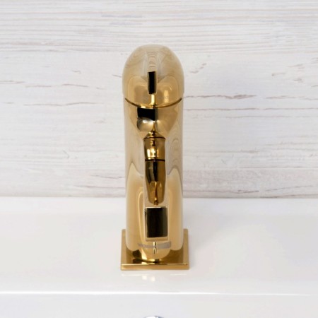 Wasserkraft sauer 7103 shell mixer, single -leaf, pouring length 131 mm, gold-2