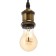 Lamp Bayerlux 40389/3 E27 40W Black-Med 30x30x7-107 cm