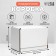 Self -charged box, white, 26.5 x 16.5 x 19 cm