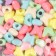 A set of plastic beads "Astra", crown and butterflies, 13x10 / 12x10 mm, 20 g, multi -colored