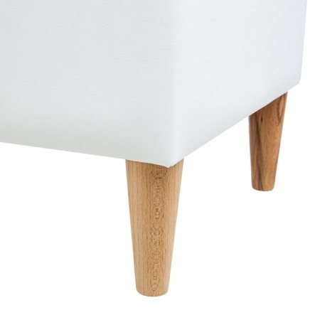 Ebi Puf, 400x400x420, white leatherette-4