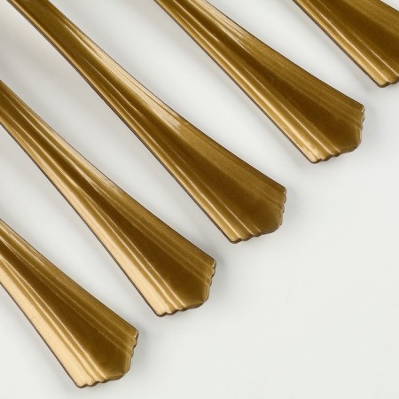Plugs are plastic, in the set 6 pcs., Color gold-2